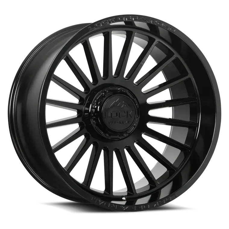 Lock Off-Road Invasion wheel in Gloss Black, view 2
